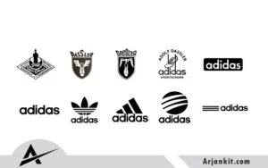تاریخچه لوگو آدیداس