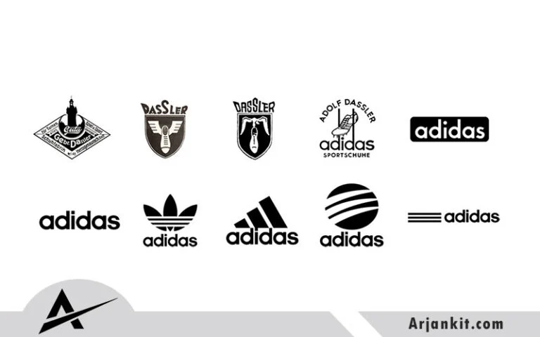تاریخچه لوگو آدیداس